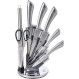 Набір кухонних ножів на підставці BERGNER By Vissani 8пр (BG-39241-MM)