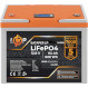 Аккумуляторная батарея LOGICPOWER LiFePO4 12.8V - 64Ah LCD для ИБП (12.8В, 64Ач, BMS 80A/40A) (LP24009)