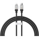 Кабель BASEUS CoolPlay Series Fast Charging Cable Type-C to iP 20W 1м Black (CAKW000001)