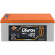 Акумуляторна батарея LOGICPOWER LiFePO4 25.6V - 160Ah LCD (25.6В, 160Агод, BMS 150A/75A) (LP24407)