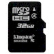 Карта пам\'яті KINGSTON microSDHC 32GB Class 4 (SDC4/32GBSP)