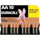 Батарейка DURACELL AA 10шт/уп (5002508)