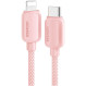 Кабель ESSAGER Breeze 29W Fast Charging Cable Type-C to Lightning 1м Pink (EXCTL-WL04-P)