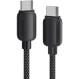 Кабель ESSAGER Breeze 100W Fast Charging Cable Type-C to Type-C 2м Black (EXCTT1-WLA01-P)