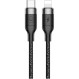 Кабель USAMS US-SJ350 U31 Type-C to Lightning PD 18W Fast Charging Cable 1.2м Black (SJ350USB01)