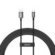 Кабель BASEUS Superior Series Supervooc Fast Charging Data Cable USB to Type-C 65W 2м Black (CAYS001001)