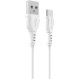 Кабель BOROFONE BX51 Triumph USB-A to USB-C 1м White