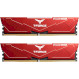 Модуль памяти TEAM T-Force Vulcan Red DDR5 6000MHz 32GB Kit 2x16GB (FLRD532G6000HC38GDC01)