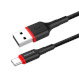 Кабель COLORWAY PVC USB to Type-C 2.4A 1м Black (CW-CBUC064-BK)