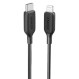 Кабель ANKER Powerline 322 USB-З to Lightning 1.8м Black (A81B6G11)