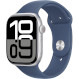 Смарт-годинник APPLE Watch Series 10 GPS 46mm Silver Aluminum Case with Denim Sport Band M/L (MWWM3QH/A)