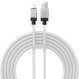 Кабель BASEUS CoolPlay Series Fast Charging Cable USB to iP 2.4A 2м White (CAKW000502)