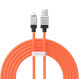 Кабель BASEUS CoolPlay Series Fast Charging Cable USB to iP 2.4A 2м Orange (CAKW000507)