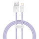 Кабель BASEUS Dynamic 2 Series Fast Charging Data Cable USB to iP 2.4A 1м Purple (CALD040005)