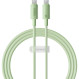 Кабель BASEUS Habitat Series Fast Charging Cable Type-C to Type-C 100W 1м Natural Green (P10360202631-00)