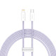 Кабель BASEUS Dynamic 2 Series Fast Charging Data Cable Type-C to iP 20W 2м Purple (CALD040305)