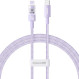 Кабель BASEUS Gem Fast-Charging Data Cable USB-C to iP 20W 1м Nebula Purple (P10373001511-00)