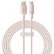 Кабель BASEUS Habitat Series Fast Charging Cable USB to Type-C 100W 2м Wheat Pink (P10360203421-01)