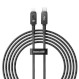 Кабель BASEUS Unbreakable Series Fast Charging Data Cable Type-C to Lightning 20W 2м Cluster Black (P10355803111-01)