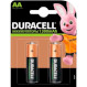 Аккумулятор DURACELL Rechargeable AA 1300mAh 2шт/уп (5007321)