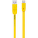 Кабель REMAX Full Speed Lightning 2м Yellow (RC-001I YL)