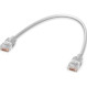 Патч-корд UBIQUITI Etherlighting U/UTP Cat.6 0.15м White (UACC-CABLE-PATCH-EL-0.15M-W)