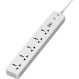 Мережевий фільтр LOGICPOWER LP30324 White, 5 розеток, 1xUSB-C, 2xUSB, 2м