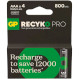 Акумулятор GP ReCyko Pro Eco AAA 800mAh 4шт/уп (GP85AAAHCBR21-2TLB4)