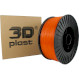 Пластик (филамент) для 3D принтера 3DPLAST PETG 1.75mm, 3кг, Orange