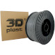 Пластик (филамент) для 3D принтера 3DPLAST PLA 1.75mm, 3кг, Gray