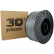 Пластик (филамент) для 3D принтера 3DPLAST PLA 1.75mm, 3кг, Gray Metallic