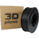 Пластик (филамент) для 3D принтера 3DPLAST PETG 1.75mm, 0.85кг, Black