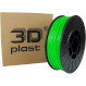 Пластик (филамент) для 3D принтера 3DPLAST PETG 1.75mm, 0.85кг, Green Grass