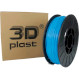 Пластик (филамент) для 3D принтера 3DPLAST PETG 1.75mm, 0.85кг, Light Blue