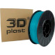 Пластик (филамент) для 3D принтера 3DPLAST PETG 1.75mm, 0.85кг, Turquoise