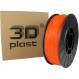 Пластик (филамент) для 3D принтера 3DPLAST PETG 1.75mm, 0.85кг, Yellow Hot