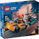 Конструктор LEGO City Картинг и гонщики 99дет. (60400)