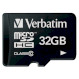 Карта пам\'яті VERBATIM microSDHC Premium 32GB Class 10 (44013)