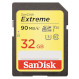 Карта памяти SANDISK SDHC Extreme 32GB UHS-I U3 Class 10 (SDSDXVE-032G-GNCIN)