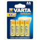 Батарейка VARTA Super Heavy Duty AA 4шт/уп (02006 101 414)