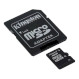 Карта памяти KINGSTON microSDHC 4GB Class 4 + SD-adapter (SDC4/4GB)