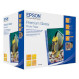 Фотопапір EPSON Premium Glossy Photo Paper 13x18см 255г/м² 500л (C13S042199)