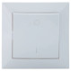 Вимикач одинарний прохідний SVEN Comfort SE-60013 White (07100063)
