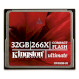 Карта памяти KINGSTON CompactFlash Ultimate 32GB 266x (CF/32GB-U2)