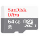 Карта памяти SANDISK microSDXC Ultra 64GB UHS-I Class 10 (SDSQUNS-064G-GN3MN)