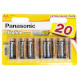 Батарейка PANASONIC Alkaline Power AA 20шт/уп (LR6REB/20BW)