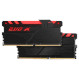 Модуль памяти GEIL EVO X Stealth Black with Black Switch DDR4 3200MHz 16GB Kit 2x8GB (GEXB416GB3200C16ADC)