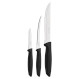 Набір кухонних ножів TRAMONTINA Plenus 3пр (23498/013)