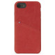 Чехол DECODED Back Cover для iPhone 8/7 Red (D6IPO7BC3RD)