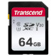 Карта пам\'яті TRANSCEND SDXC 300S 64GB UHS-I U3 V30 Class 10 (TS64GSDC300S)
